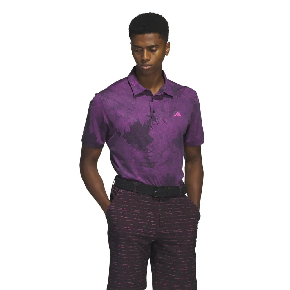 Adidas Flower Mesh Polo Hawthorn Mall